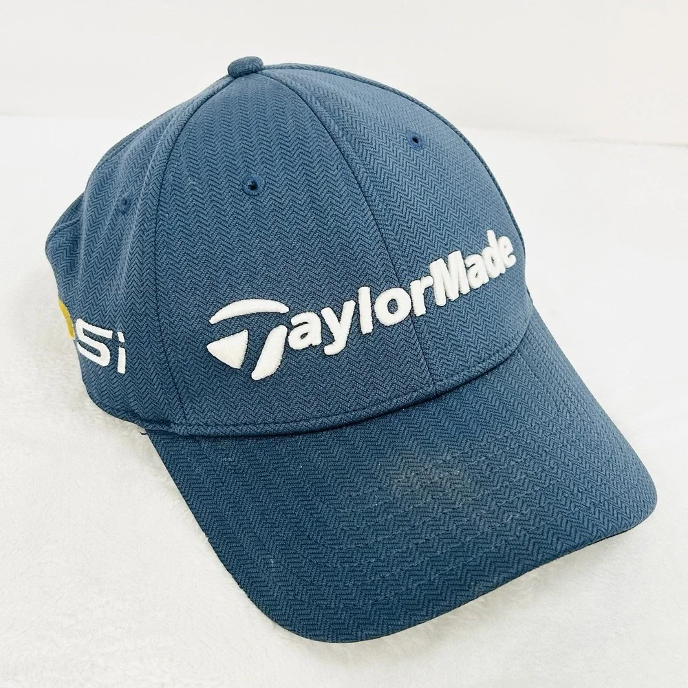 TaylorMade PSi‎ M1 Golf Hat Cap Adjustable Strapback Blue Outdoors Sports